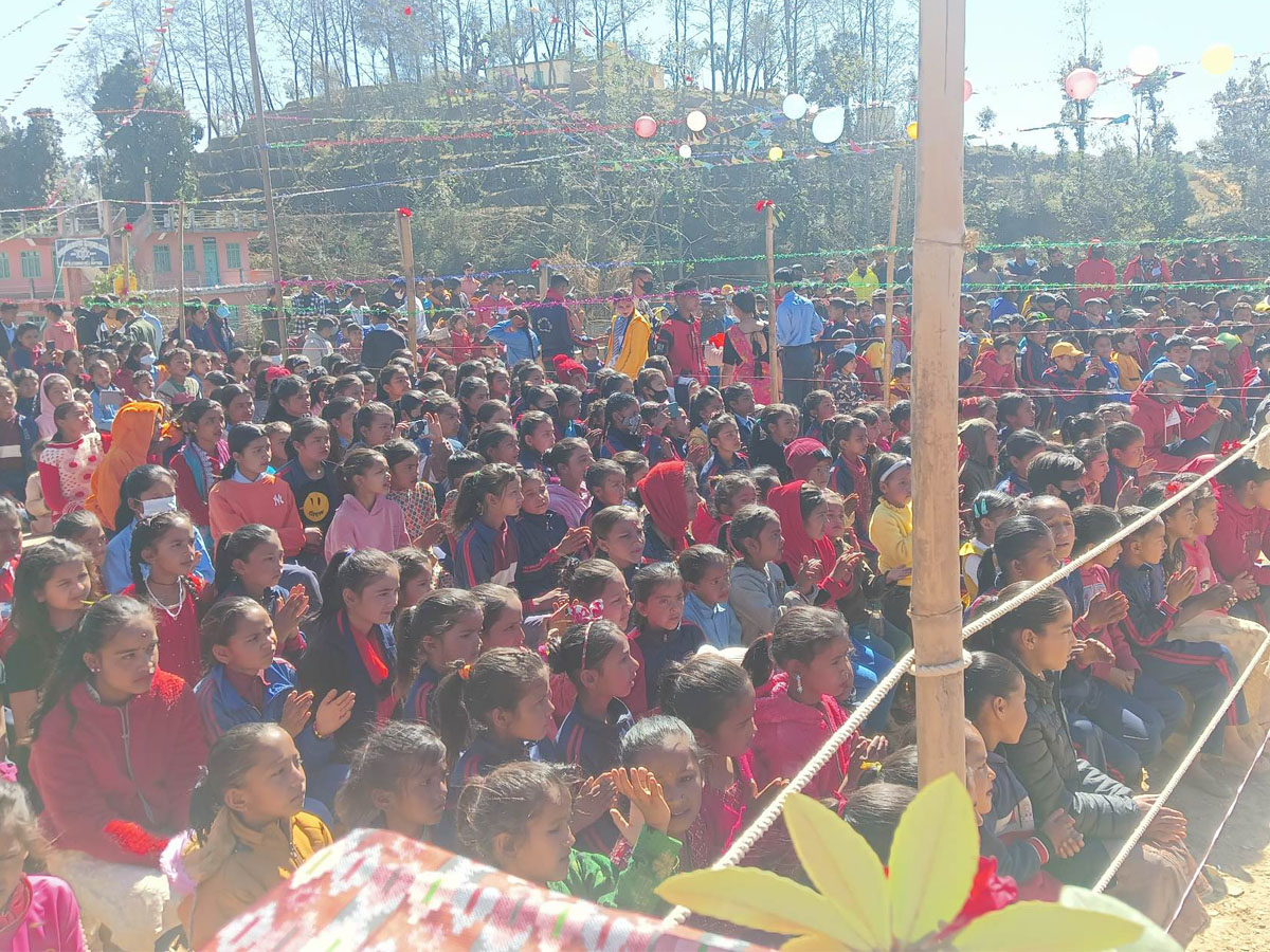 निङ्गलाशैनी मावि देहीमाण्डौंको बार्षिकोत्सव सम्पन्न, वडा अध्यक्षले गरे अक्षय कोष स्थापना 